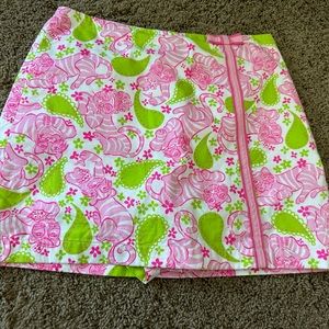 Lilly Pulitzer girls skirt sz 14